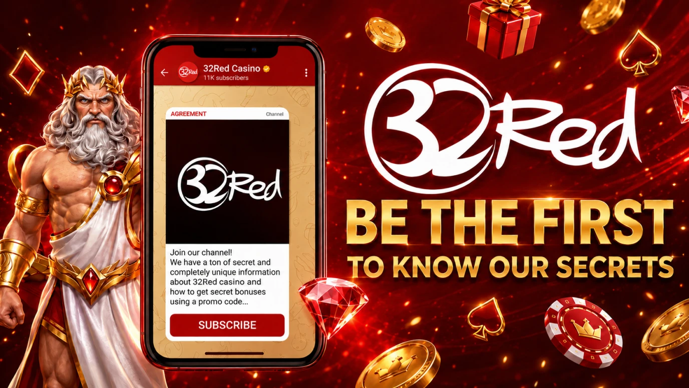 32Red VIP and loyalty programme with exclusive promotions for higher-tier players