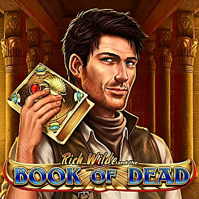 Book of Dead Egyptian-themed slot tile at 32Red