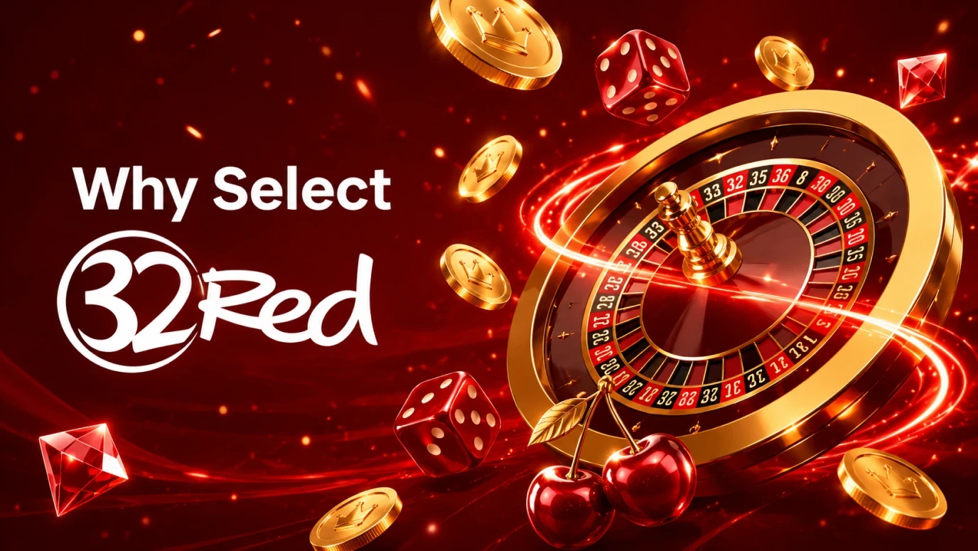 Why UK players select 32Red — premium games, instant banking, generous rewards
